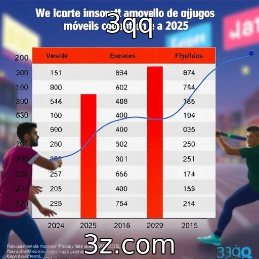 Crescimento do mercado de jogos móveis em 2025 - 3qq